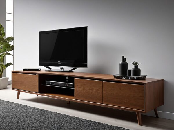 Simple wooden TV unit