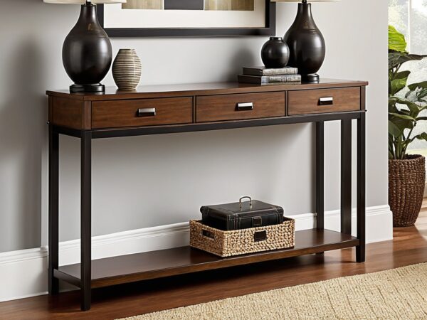 Classic console table