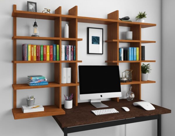 Simple office bookshelf