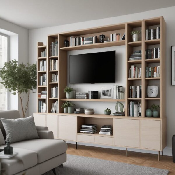 Elite living bookshelf