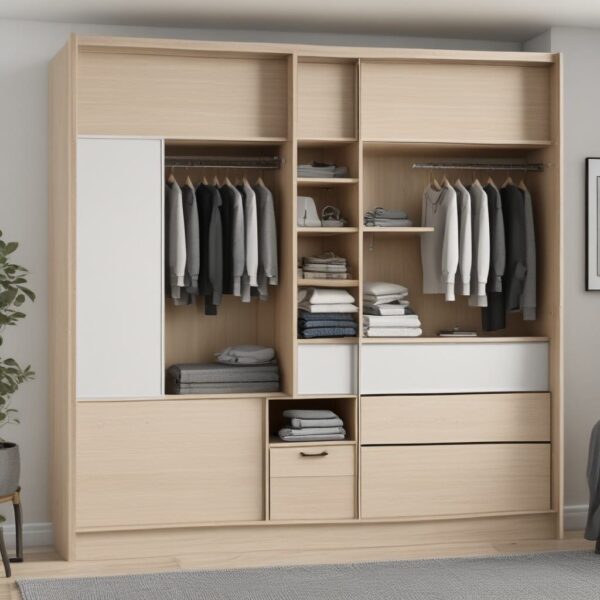 Simple sliding wardrobe