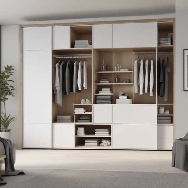 Modern sliding wardrobe