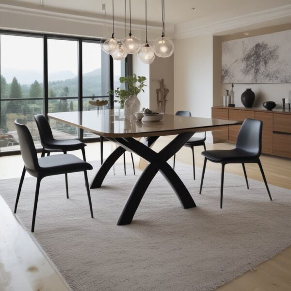 Modern dining table