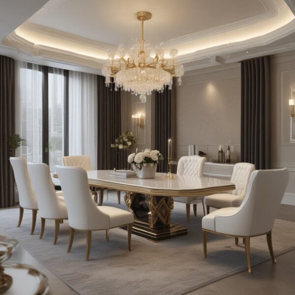 Luxury dining table