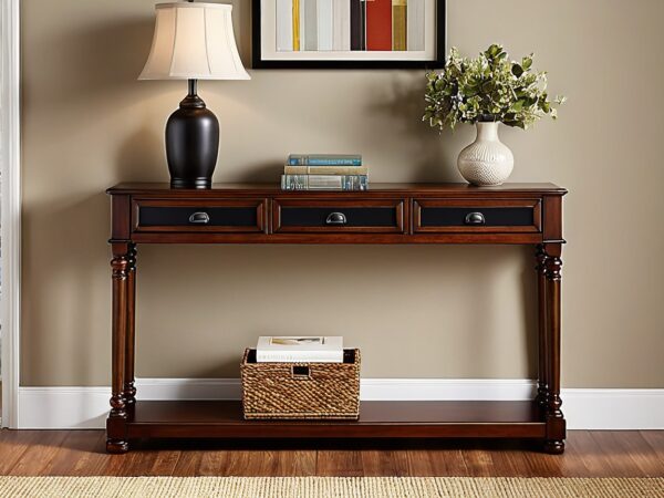 Modern console table